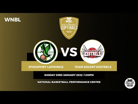 WNBL National Cup Final: Stockport Lapwings v Team Solent Kestrels - 23.01.22