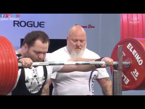 Ivan Goriachev - 1020kg 4th Place 120kg - IPF World Open Powerlifting Championship 2018