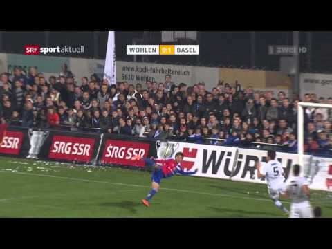 2014/15: 1/8-Final - FC Wohlen - FC Basel 1:3 (1:2)