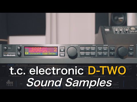 TC Electronic D-Two - All Presets | Vocals, Acoustic Guitar