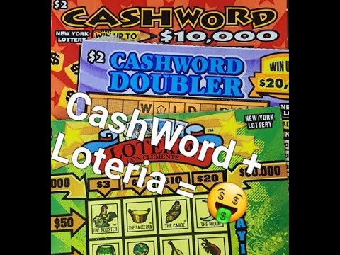 Cashword + Loteria = Winner! Lets Go NY! #lottomanny #playresponsibly #nyscratchoff