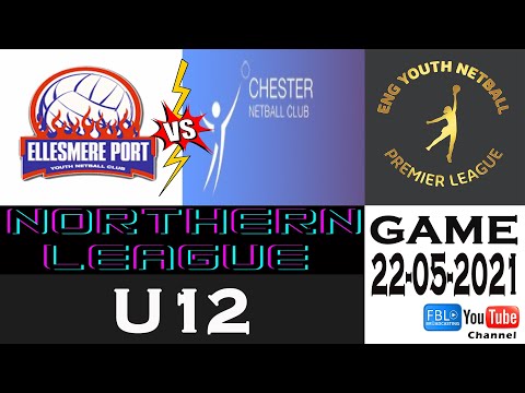 Ellesmere Port vs Chester. 22/05/21. ENG YNPL 20-21 R4. U12 Northern Netball League.