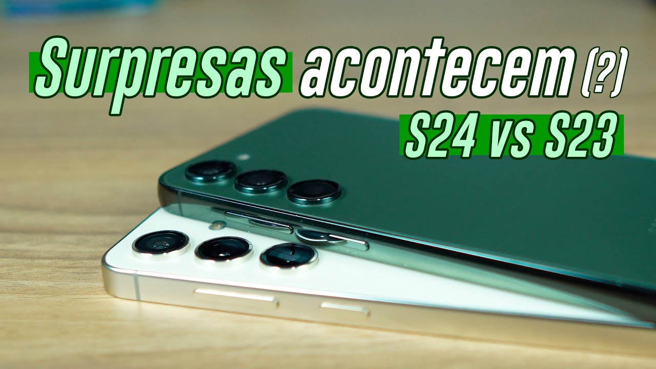 Galaxy S24 vs S23💥📸 Duelo de câmeras comentado!