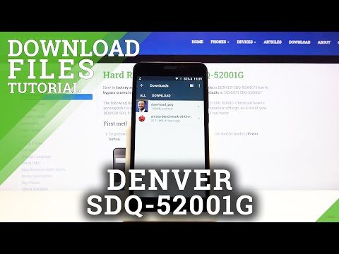 How to Change Downloaded Files Location – Open Downloads on DENVER SDQ-52001G