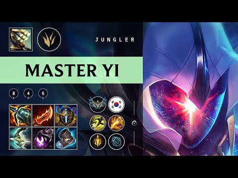Master Yi Jungle vs Zac - KR Challenger Patch 25.22