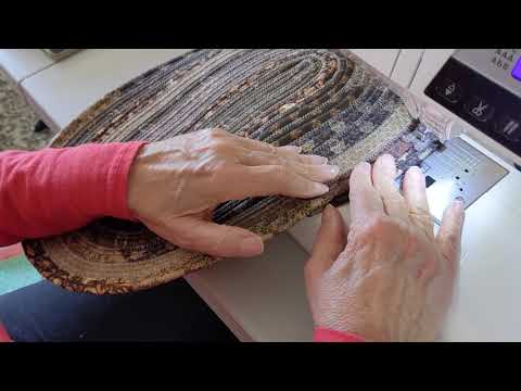 Finishing your round or oval jelly roll rug