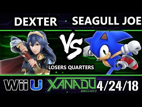 S@X 247 Smash 4 - Dexter (Lucina, Corrin) Vs. Seagull Joe (Sonic, Diddy Kong) - Wii U LQ