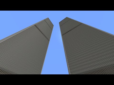 Minecraft World Trade Center 1:1 - Visit my Construction Site (old - check out newer video)