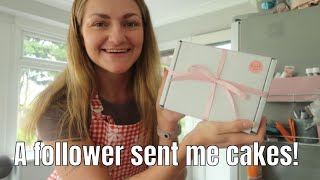 A follower sent me cakes to try!