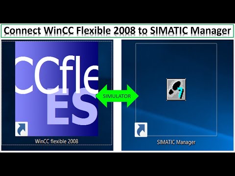 How to connect WinCC Flexible 2008 to SIMATIC Manager V5.6