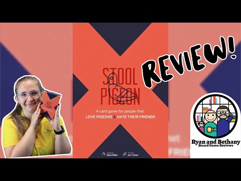 Ryan and Bethany review Stool Pigeon!