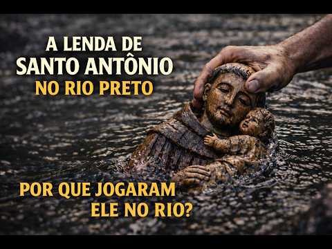 A Lenda de Santo Antônio no Rio Preto em Passa-Vinte MG | Por que jogaram a imagem no rio?