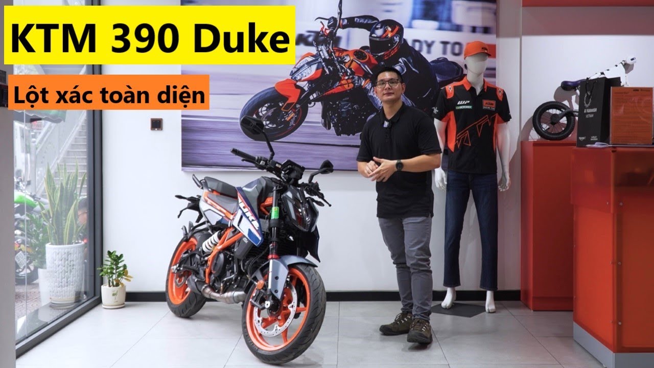 KTM 390 Duke 2024: Tỏa sáng với dáng vẻ mới mẻ và giá cả không đổi