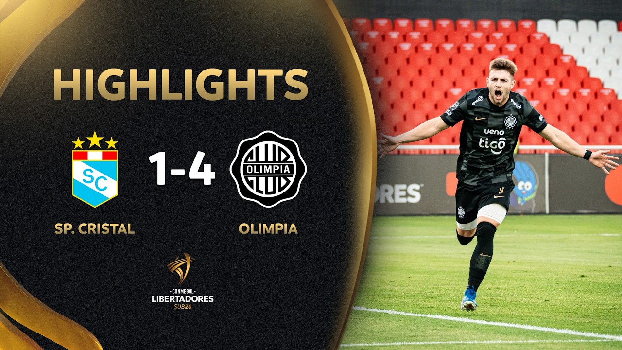 Sporting Cristal U20 vs Olimpia U20 Highlights