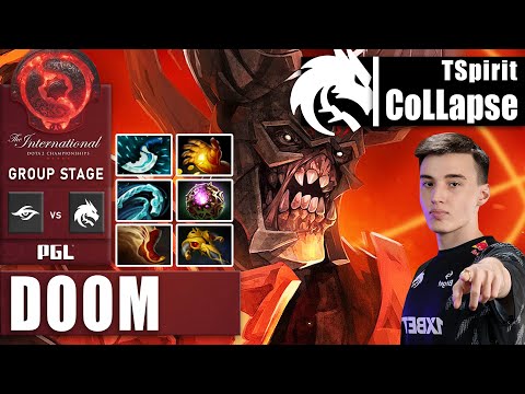 SECRET vs SPIRIT | COLLAPSE DOOM 11 MINS DAGGER CRUSH SECRET | GROUP STAGE - THE INTERNATIONAL 2022