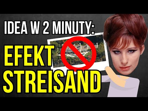 Czy cenzura w internecie działa? - Efekt Streisand | Idea w 2 minuty