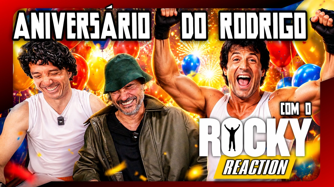 ANIVERSÁRIO SUPRESA DO RODRIGO 😭 COM REAÇÃO AOI PLAY ROCKY #iplayrocky