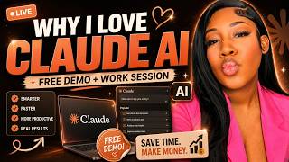 Claude AI Tutorial 2026: Why I Love It + FREE Demo & Live Work Session