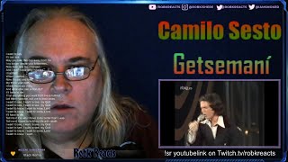 Camilo Sesto - First Time Hearing - Getsemaní - Requested Reaction (live 1977)