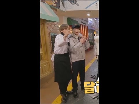 Vkook/Taekook moments [BTS RUN! EP48]