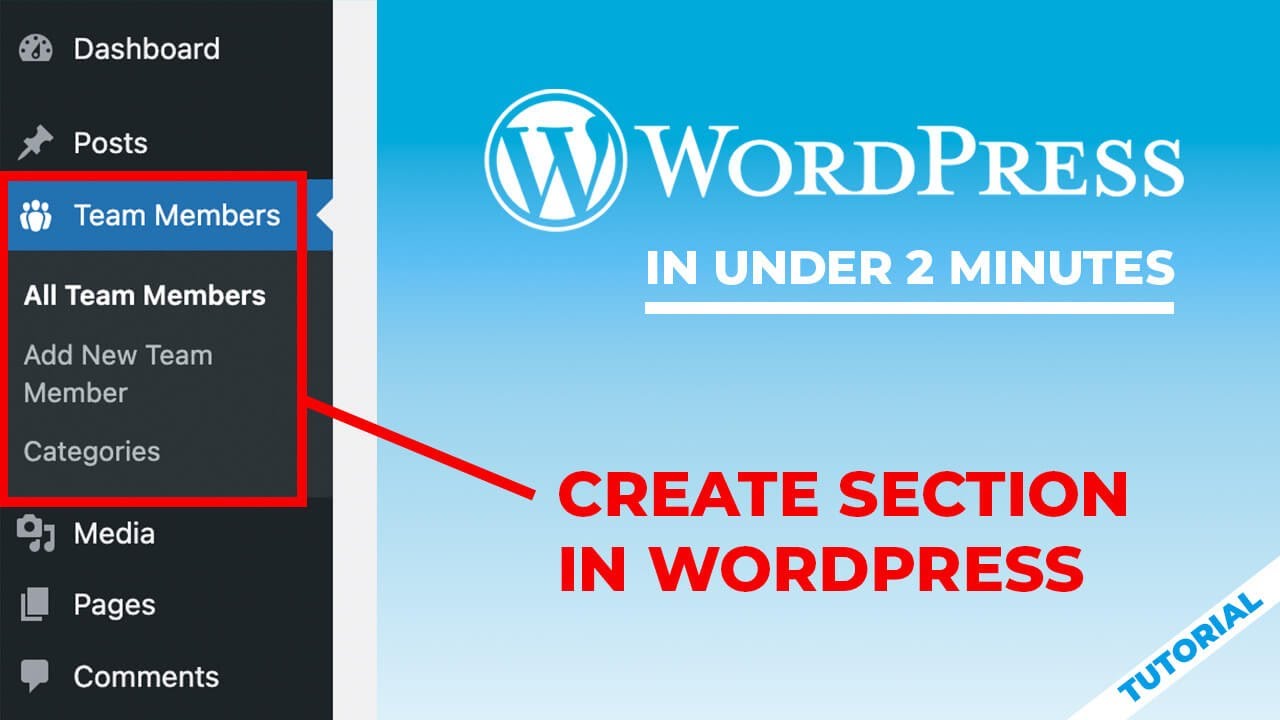 How to Add a Separate Section in WordPress Dashboard (Custom Post Type Made Easy)