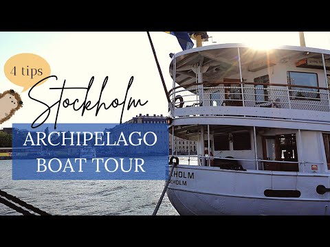 4 Tips for the Stromma Stockholm Archipelago Boat Tour