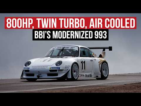 Old Meets New: BBI's 800hp Turbo Air-Cooled 993 Gets 992 Double A-Arms + A LOT More