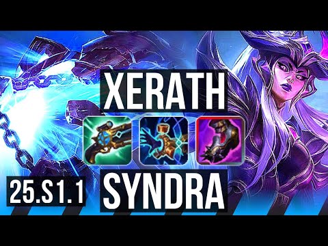 XERATH vs SYNDRA (MID) | 8/4/12 | NA Grandmaster | 25.S1.1