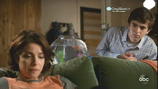 The Good Doctor 2x07 Lea Cries when Hubert Died - She Tells Shaun about Hershey - Almost Hold Hands?