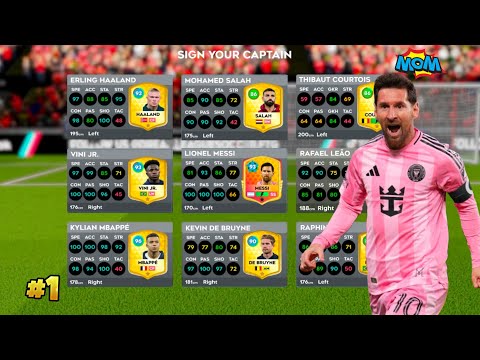 DLS 26 THE GREAT LEGENDARY BEGINNING WITH MESSI  । FTG HD BRO 