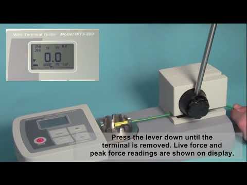 Manual Wire Crimp Tester (WT3-201) | Mark-10 Corporation, USA | Agaram India