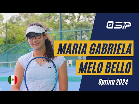 Maria Gabriela Melo Bello  -Tennis Recruiting Video  - Spring 2024