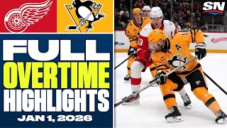 Download lagu Detroit Red Wings at Pittsburgh Penguins | FULL Overtime Highlights - January 1, 2026 mp3