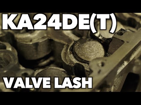 HOW TO CHECK AND SET VALVE LASH | KA24DE-T 240SX BUILD