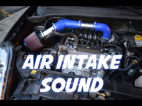 Air intake sound | K&N RR-3002 | Fiat Punto