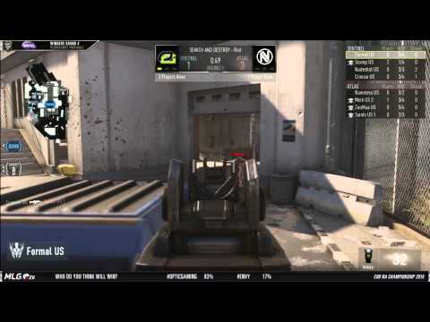 Optic Gaming vs Team EnVyUs - Game 2 - WR4 - North American Championships