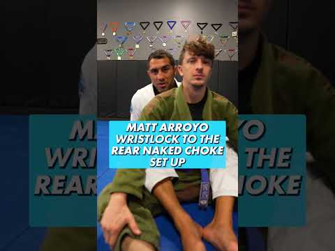 I've NEVER seen anyone else do this set-up! Shock everyone with this wrist lock to rear naked choke.