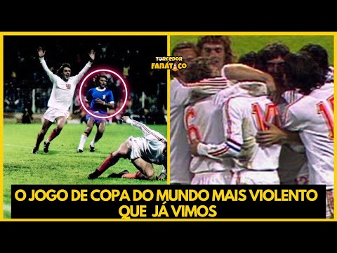 BRASIL X HOLANDA O JOGO MAIS VIOLENTO DA COPA DE 1974 "O PAU QUEBRAVA"