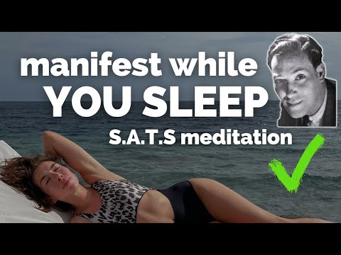 Visualisation Sleep Meditation inspired by Neville Goddard - Fall asleep to the WISH FULFILLED 😴💭