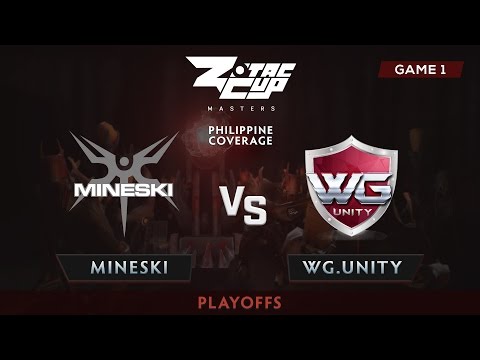 Mineski vs WG.Unity  | Game 1 | SEA Qualifier Final | Zotac Cup | PH Coverage