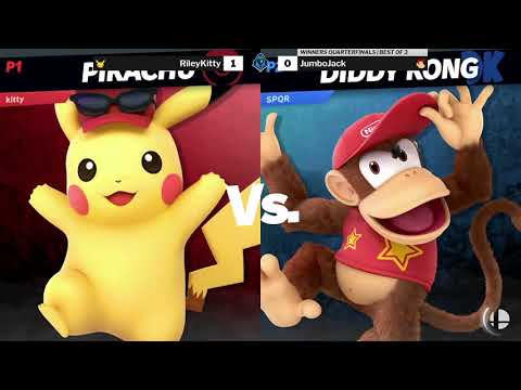 PS 35 SSBU Winners Quarters - RileyKitty (Pikachu) vs JumboJack (Diddy Kong)