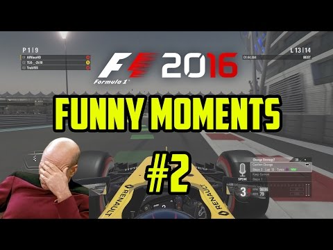 Glitches! Glitches Everywhere! (F1 2016 Funny Moments)