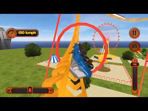 Roller Coaster Simulator - Fun Train Ride Video