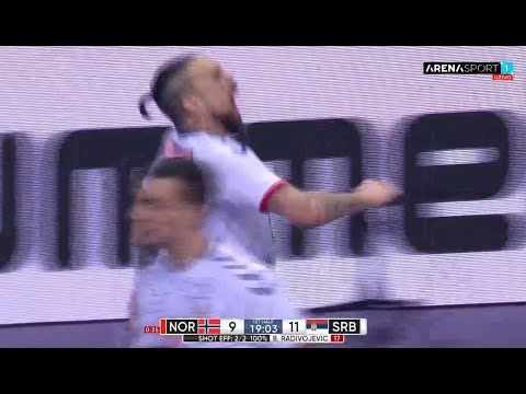 "HOBOTNICA" MILOSAVLJEV I GOL RADIVOJEVIĆA: Prelepa akcija srpskih rukometaša