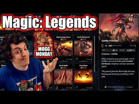 👺 Mogg Monday: Episode 76 - Geomancer And Squee Seek Goblin Spells! (Magic: Legends)