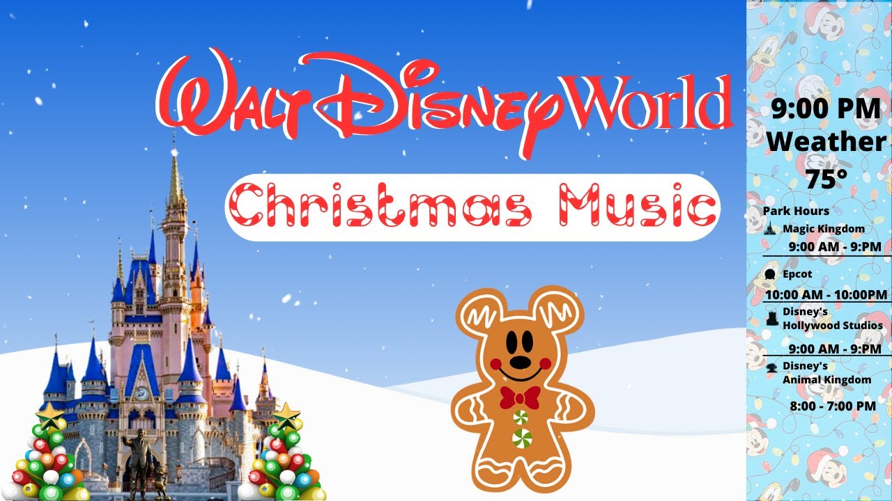 Christmas WDW Today Channel - Resort TV - Walt Disney World - LIVE STREAM