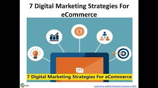 7 Digital Marketing Strategies For eCommerce
