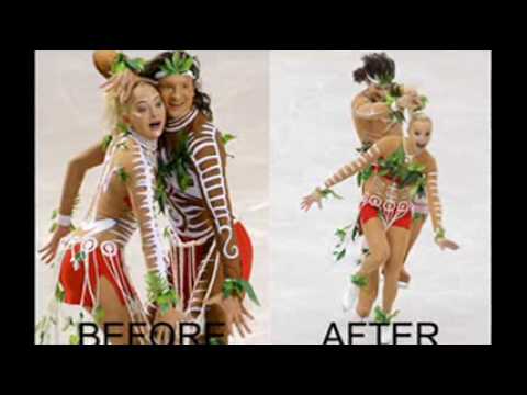 Russians Offensive Ice Dance Routine in 2010 Olympics