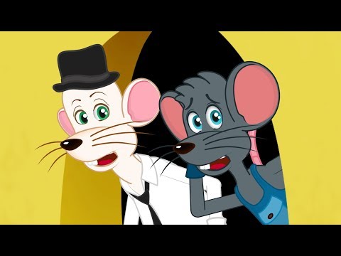 Le Rat de Ville et le Rat des Champs | Fable de La Fontaine | dessin animé avec Les P'tits z'Amis