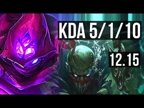 MALZAHAR vs PYKE (MID) | 5/1/10, 400+ games | NA Diamond | 12.15